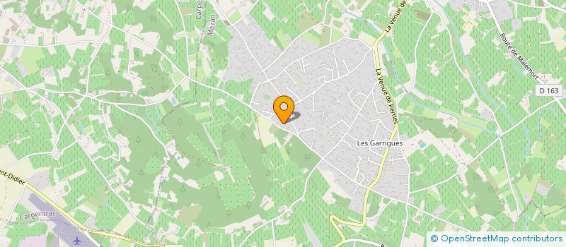 localisation de l'entreprise LA LEZARDIERE  MAZAN