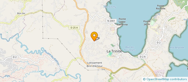 localisation de l'entreprise LA LIBELLULE à TRINITE