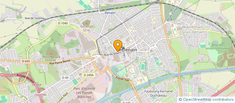 localisation de l'entreprise LA LIBELLULE DENAISIENNE à DENAIN