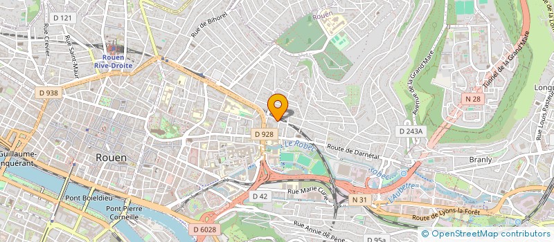 localisation de l'entreprise LA LIBENTERE à ROUEN