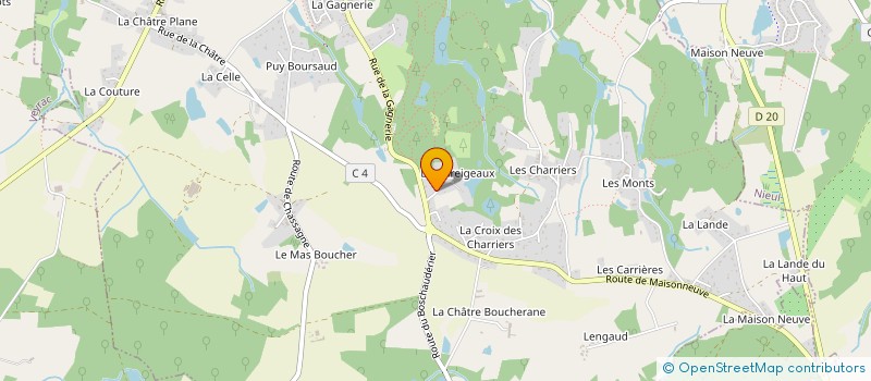 localisation de l'entreprise LA LIBERATION  SAINT-GENCE