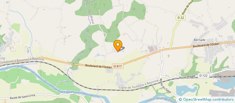 localisation de l'entreprise LA LIBERTE  LABATUT