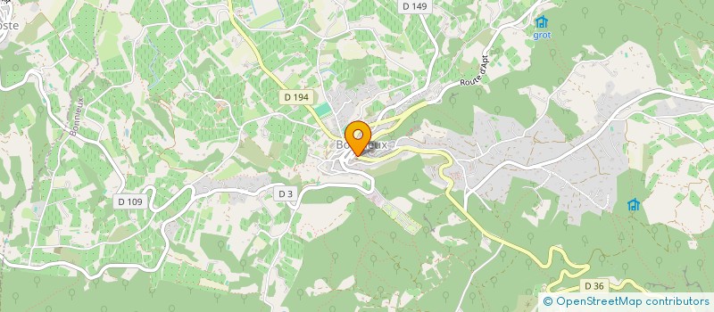 localisation de l'entreprise LA LIBERTE à BONNIEUX