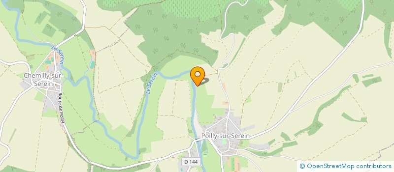 localisation de l'entreprise LA LIBERTE  POILLY-SUR-SEREIN