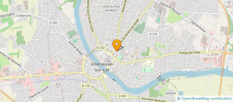 localisation de l'entreprise LA LIBERTE  VILLENEUVE-SUR-LOT