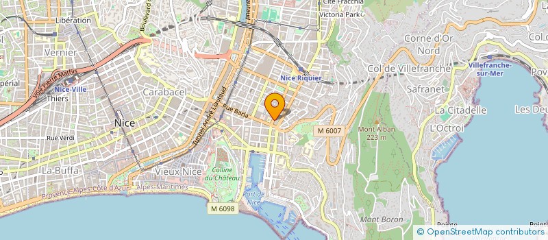 localisation de l'entreprise LA LIBERTE SECOURS MUTUELS à NICE