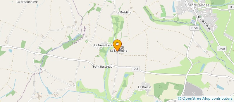 localisation de l'entreprise LA LIBORGERE à SAINT-PAUL-MONT-PENIT