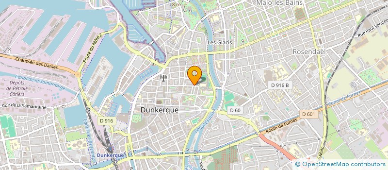 localisation de l'entreprise LA LIBRAIRIE à DUNKERQUE