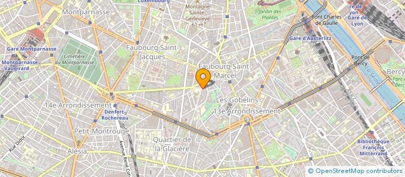 localisation de l'entreprise LA LIBRAIRIE CULINAIRE EPHEMERE  PARIS