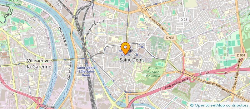 localisation de l'entreprise LA LIBRAIRIE DU CENTRE à SAINT-DENIS