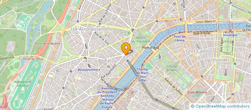 localisation de l'entreprise LA LIBRAIRIE DU GLOBE à PARIS