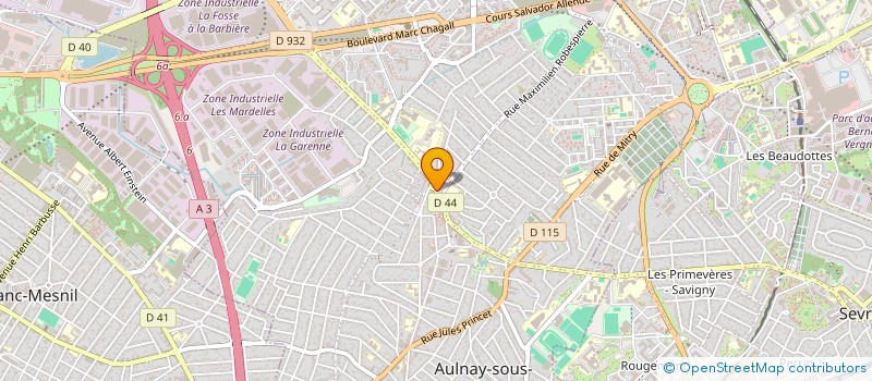localisation de l'entreprise LA LIBRAIRIE DU VIEUX PAYS à AULNAY-SOUS-BOIS