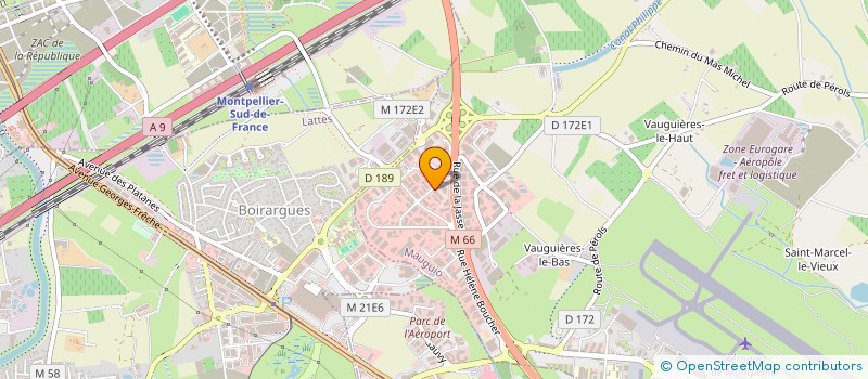 localisation de l'entreprise LA LIBRAIRIE VERTE à MAUGUIO