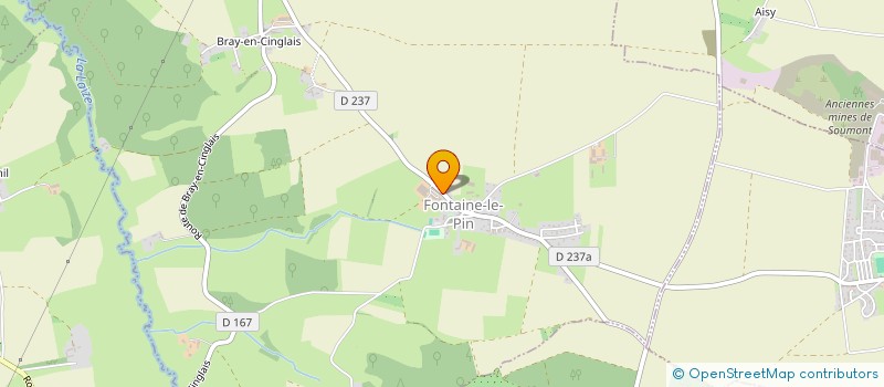localisation de l'entreprise LA LIBRAN  FONTAINE-LE-PIN