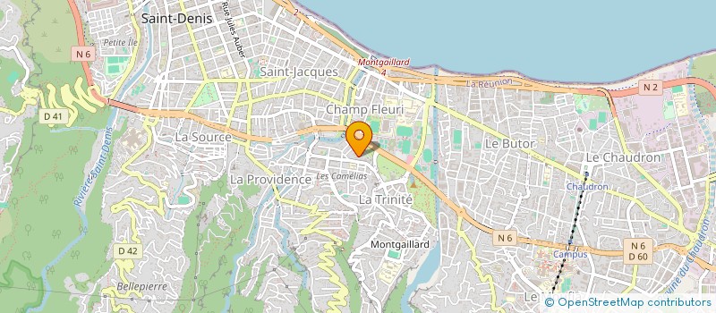 localisation de l'entreprise LA LIBRE EXPRESSION ARTISTIQUE à SAINT-DENIS