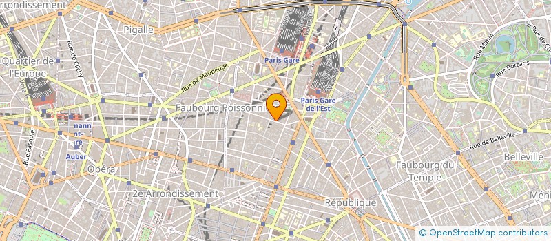 localisation de l'entreprise LA LICORNE  PARIS