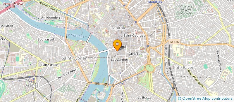 localisation de l'entreprise LA LICORNE  TOULOUSE