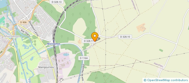 localisation de l'entreprise LA LICORNE à MAINTENON