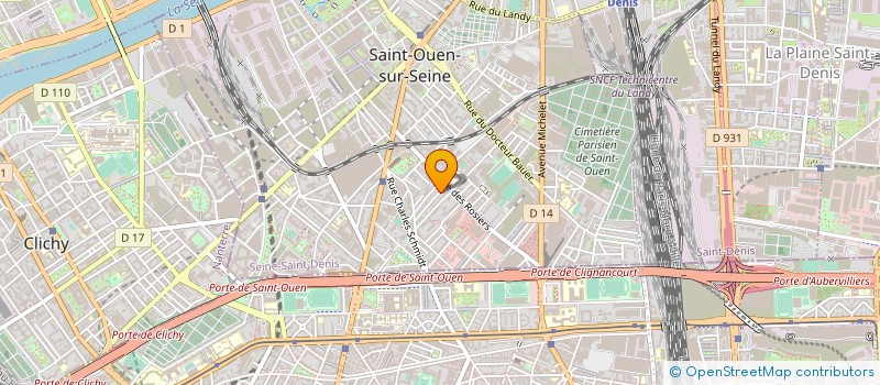 localisation de l'entreprise LA LICORNE ANTIQUITES à SAINT-OUEN-SUR-SEINE
