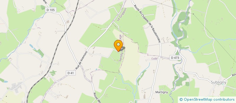 localisation de l'entreprise LA LICORNE DES MERS  SARTILLY-BAIE-BOCAGE