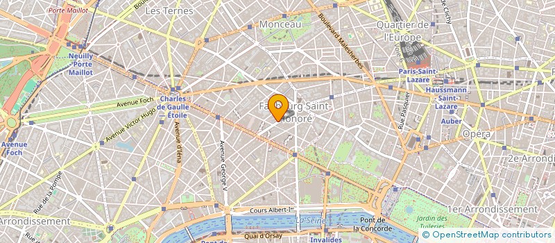 localisation de l'entreprise LA LICORNE LUXE PROPERTIES  PARIS