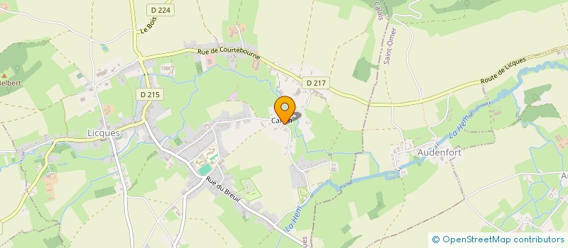 localisation de l'entreprise LA LICQUOISE  LICQUES