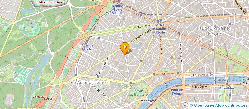localisation de l'entreprise LA LIEUTENANTE à PARIS