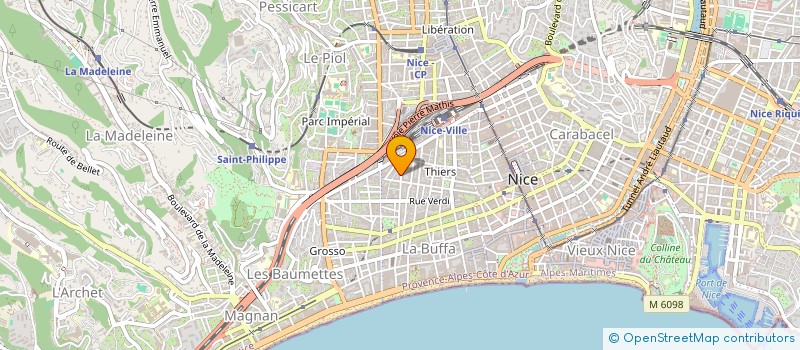 localisation de l'entreprise LA LIEVRE à NICE