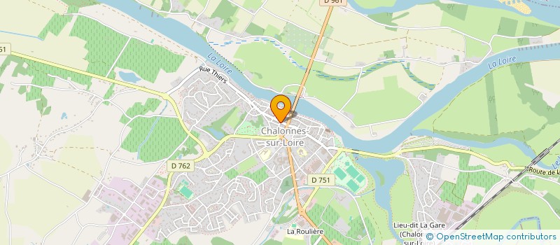 localisation de l'entreprise LA LIGERIENNE à MAUGES-SUR-LOIRE