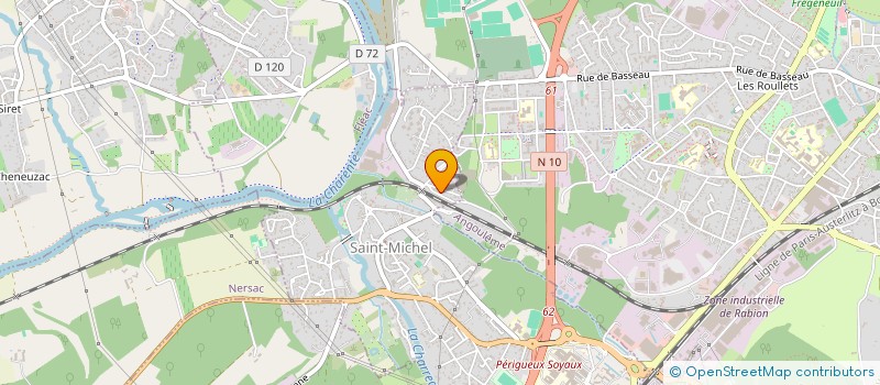 localisation de l'entreprise LA LIGNE à SAINT-MICHEL