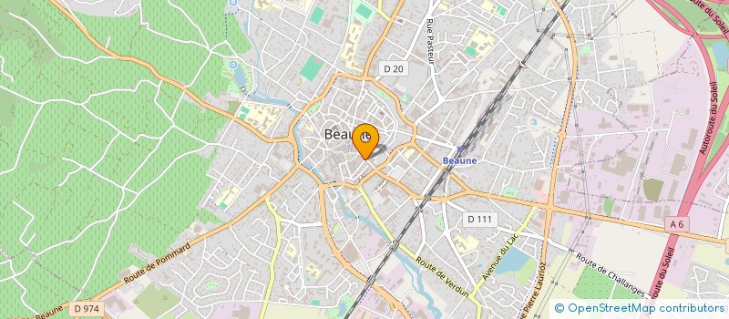 localisation de l'entreprise LA LIGNE à BEAUNE