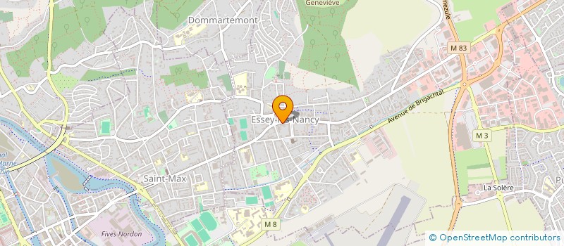 localisation de l'entreprise LA LIGNE DU SOURIRE  ESSEY-LES-NANCY