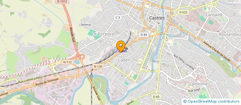 localisation de l'entreprise LA LIGNEE DE HEL  CASTRES