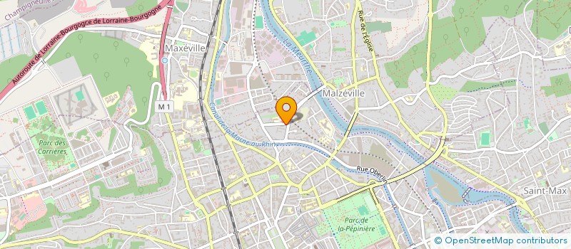 localisation de l'entreprise LA LIGUE DE DEFENSE DES VALEURS REPUBLICAINES DU GRAND EST  NANCY