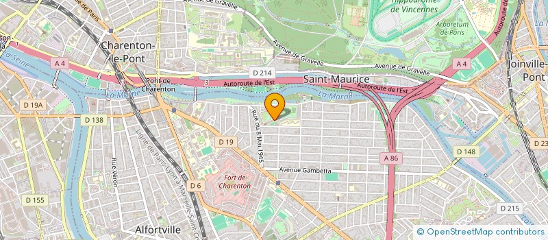 localisation de l'entreprise LA LIGUE DE HOMS A L'ETRANGER - LHE à MAISONS-ALFORT