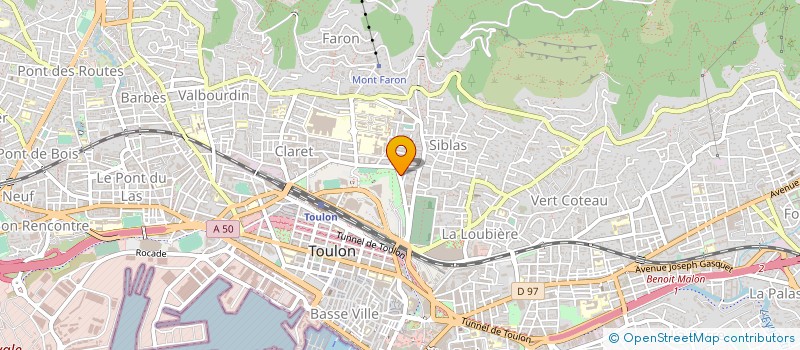 localisation de l'entreprise LA LIGUE DE L ENSEIGNEMENT LA FOL DU VAR à TOULON