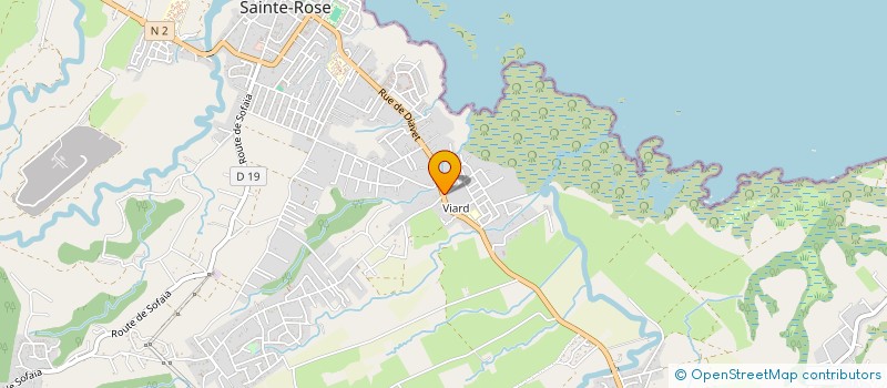 localisation de l'entreprise LA LIGUE GUADELOUPE EN MOVING- KA ET DISCIPLINES AFFINITAIRES ASSOCIEES à SAINTE-ROSE