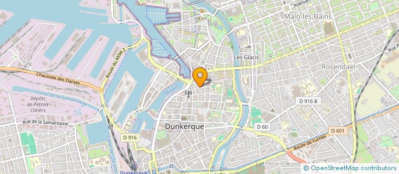 localisation de l'entreprise LA LILLOISE I à DUNKERQUE
