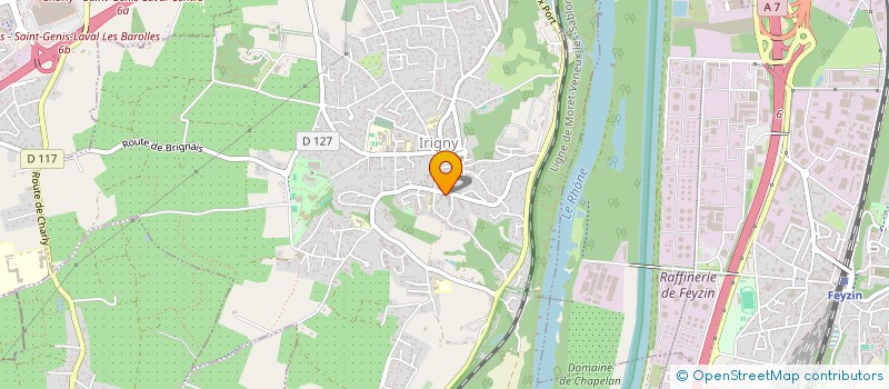 localisation de l'entreprise LA LIMASSIENNE  IRIGNY