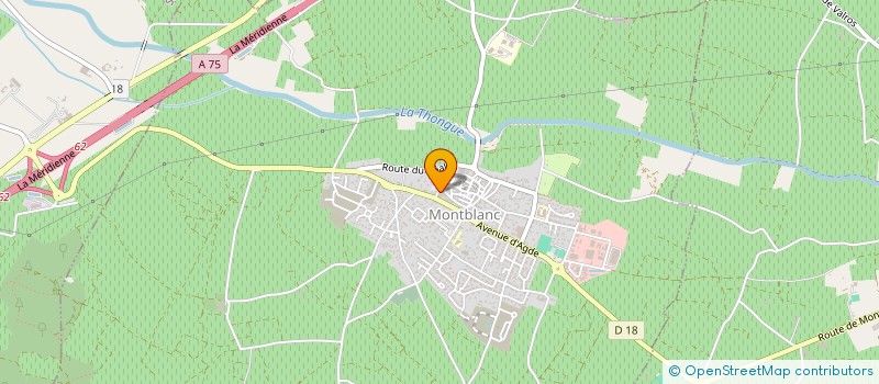 localisation de l'entreprise LA LIMBARDIERE  ABEILHAN