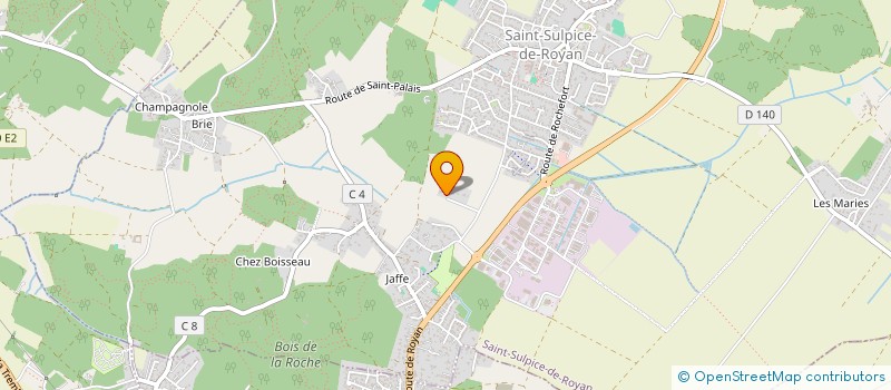 localisation de l'entreprise LA LIMETIERE  SAINT-SULPICE-DE-ROYAN