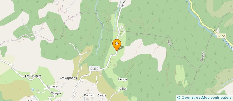 localisation de l'entreprise LA LIMOUSINE  VESC