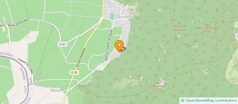 localisation de l'entreprise LA LIMOUSINE  TARASCON