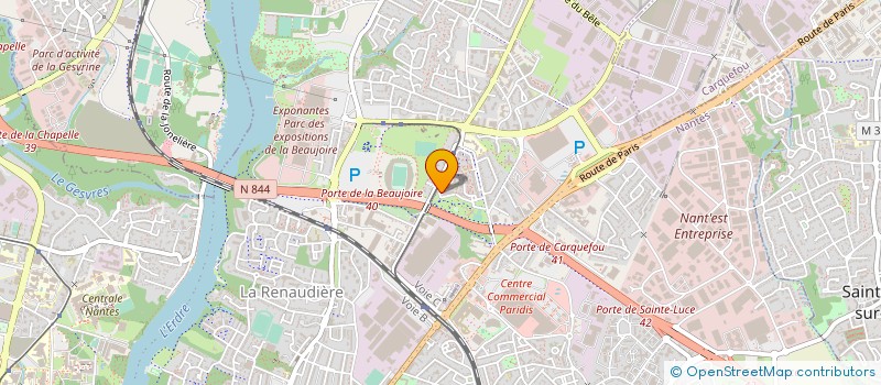 localisation de l'entreprise LA LINEA INDUSTRY à NANTES