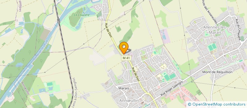 localisation de l'entreprise LA LINK FACTORY  CROIX