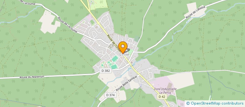 localisation de l'entreprise LA LINXOISE à LINXE