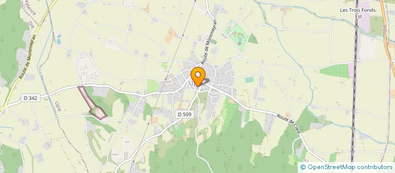 localisation de l'entreprise LA LIOURE  UPIE