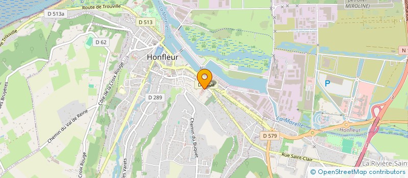localisation de l'entreprise LA LIPOUILLE à HONFLEUR