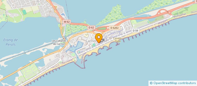 localisation de l'entreprise LA LIRONDE  MAUGUIO