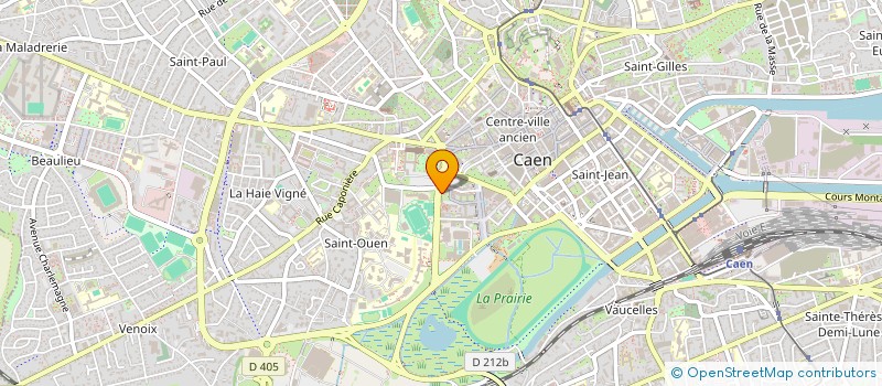 localisation de l'entreprise LA LISCIA  CAEN
